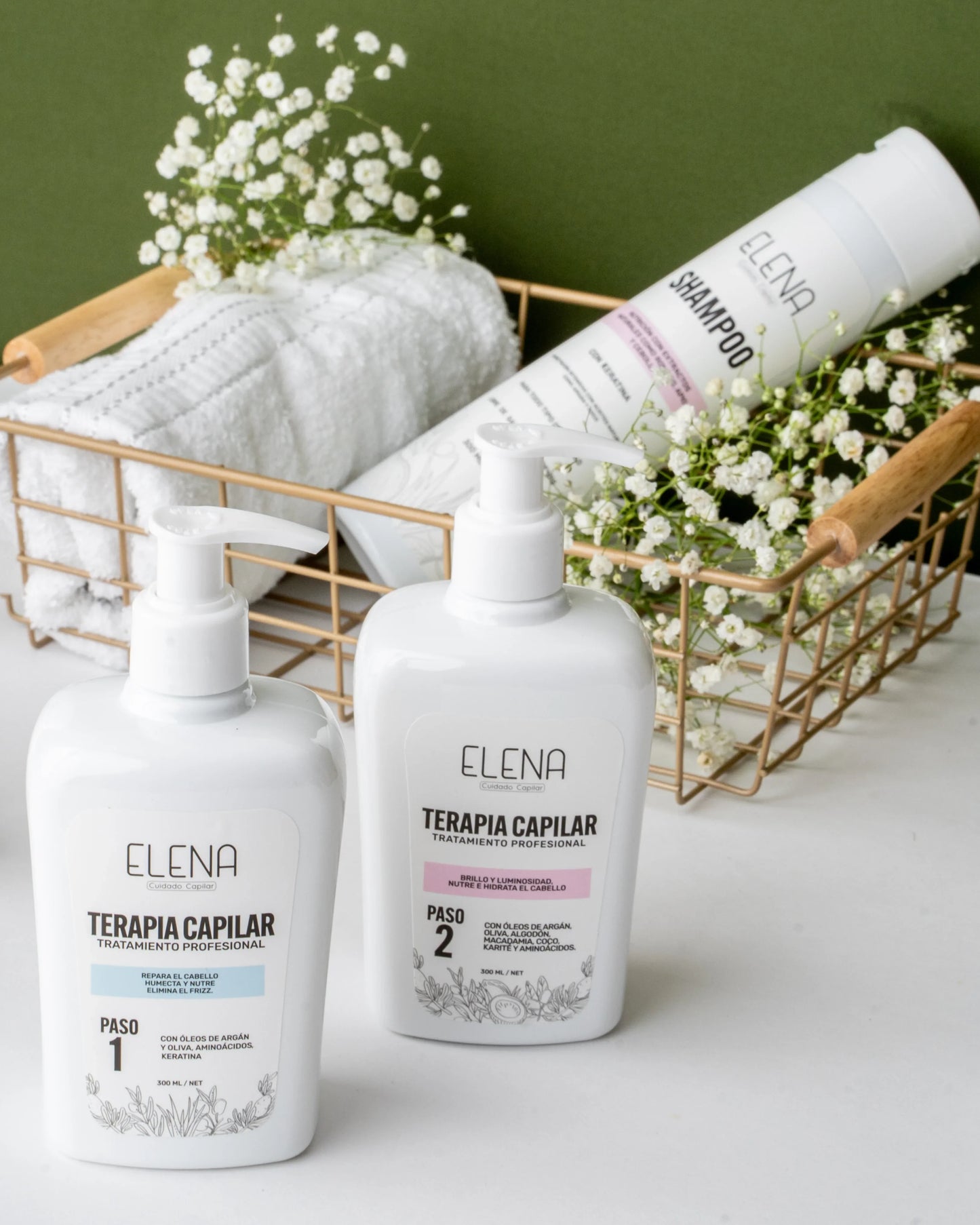 ✅ Tratamiento Profesional De Reparación Capilar y Anti-Frizz
