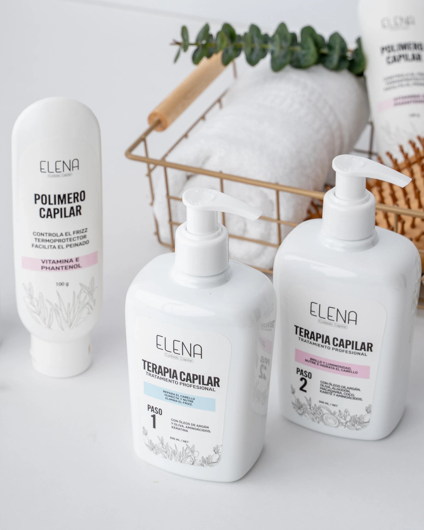 ✅ Tratamiento Profesional De Reparación Capilar y Anti-Frizz