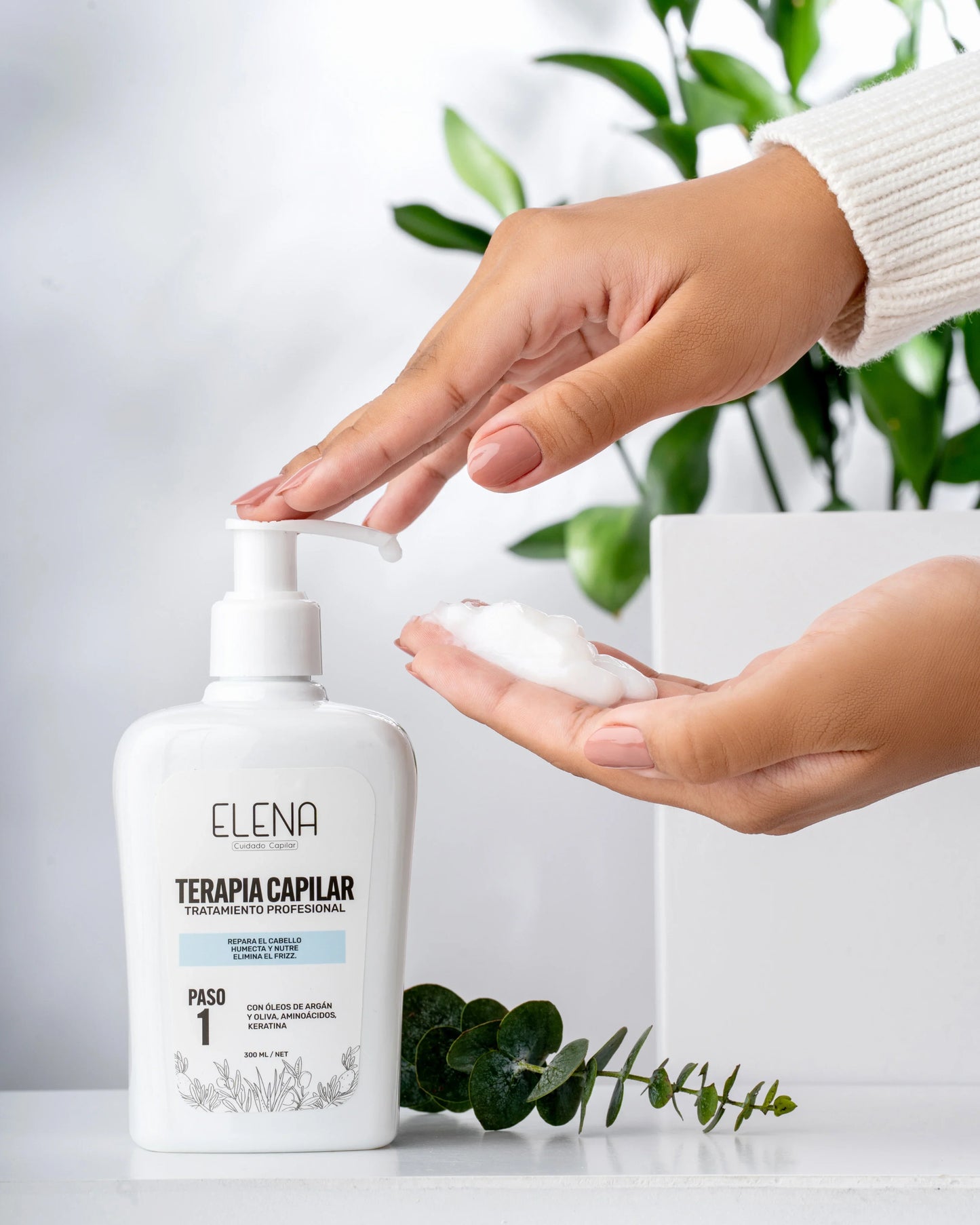 ✅ Tratamiento Profesional De Reparación Capilar y Anti-Frizz