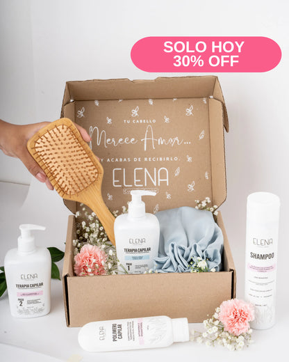 Caja Rosa Anti-Frizz