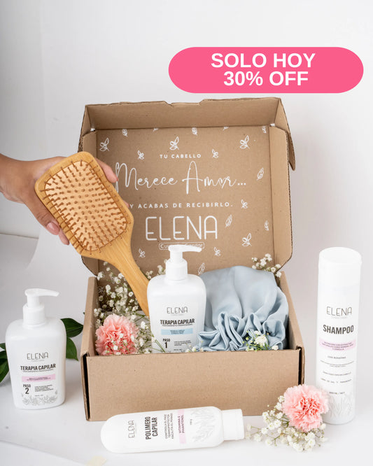 Caja Rosa Anti-Frizz
